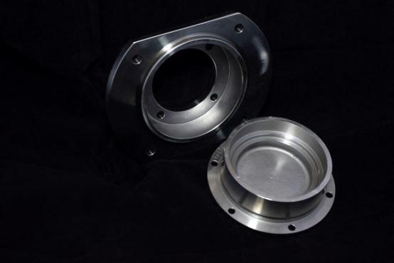 stainless steel machined component assembly